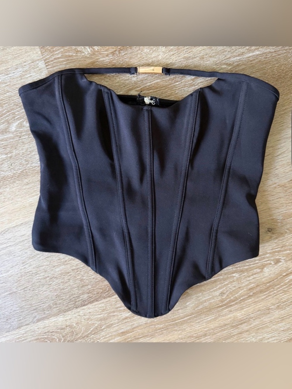 White Fox Corset Top Sz Sm